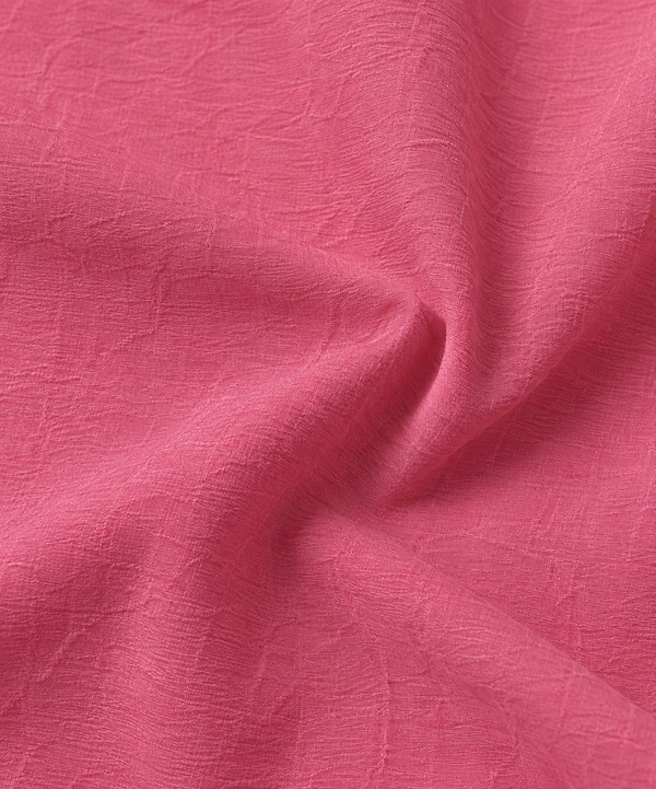 Pleated CrepeSway™ Top - Coral Pink