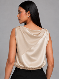 Jenna LustraSatin™ Top - Back design view