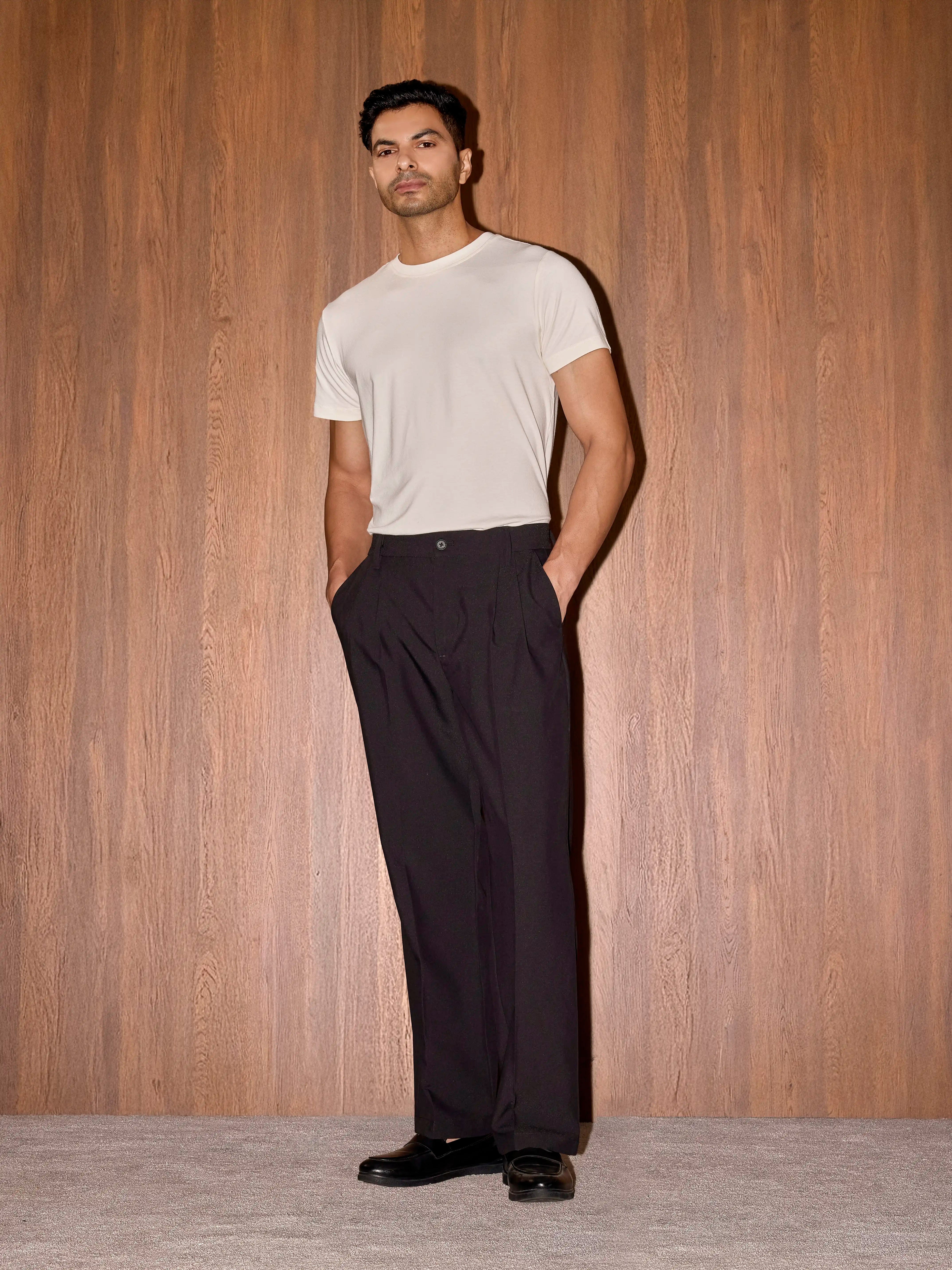 Ken Straight Leg Pants - Caviar Black