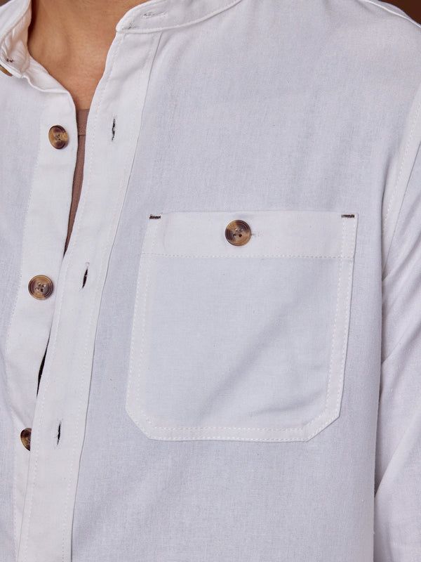 Summer AirLinen™ Shirt Regular Fit - White
