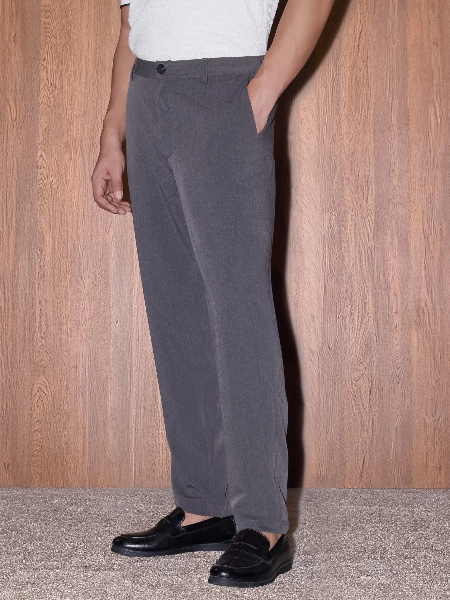 8-Way Stretch Pants - Stone Grey