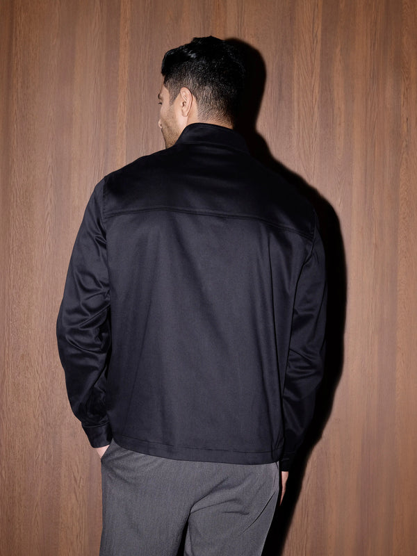 Walter Jacket in CoreLuxe™ Black