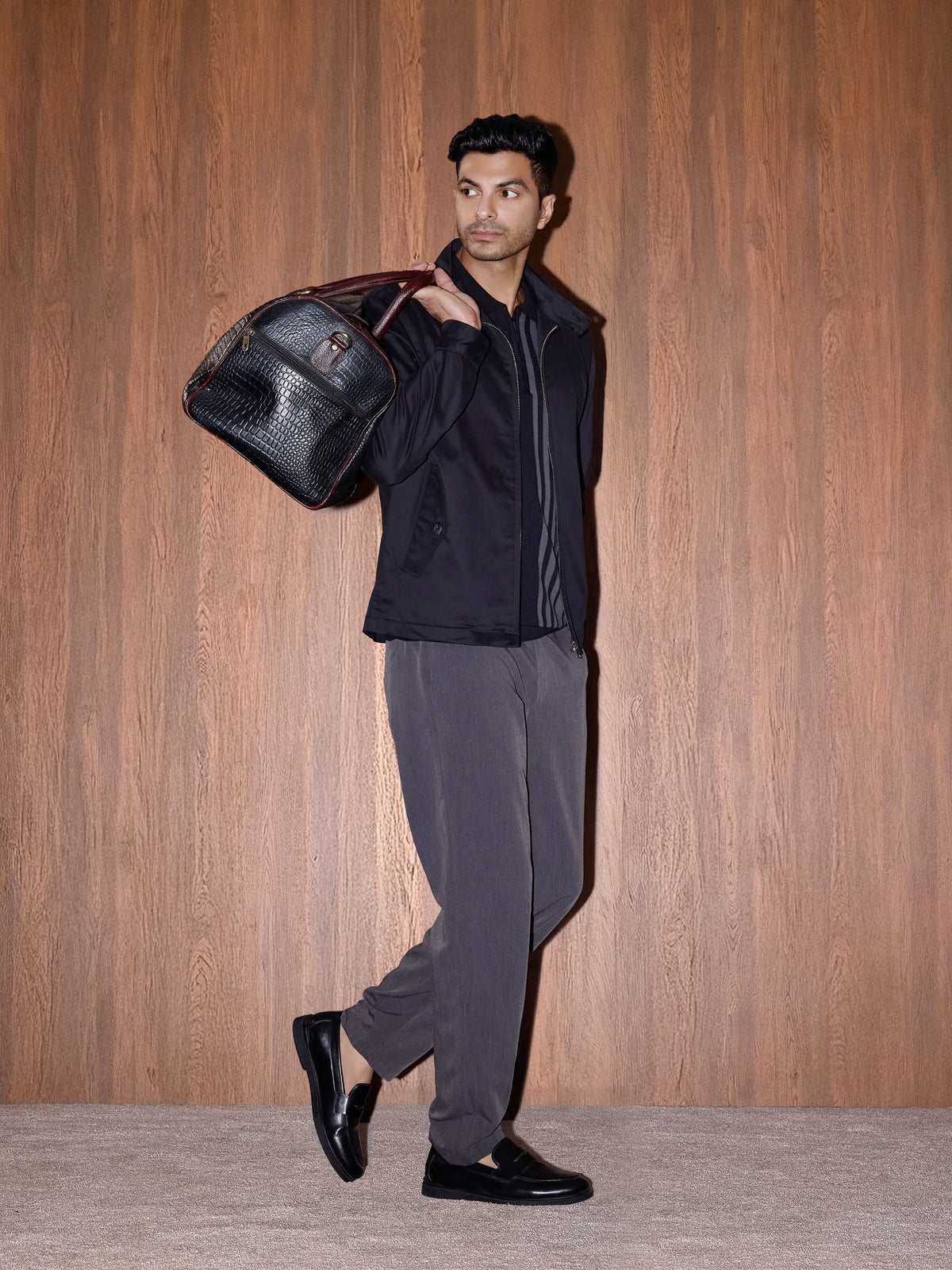 Walter Jacket in CoreLuxe™ Black