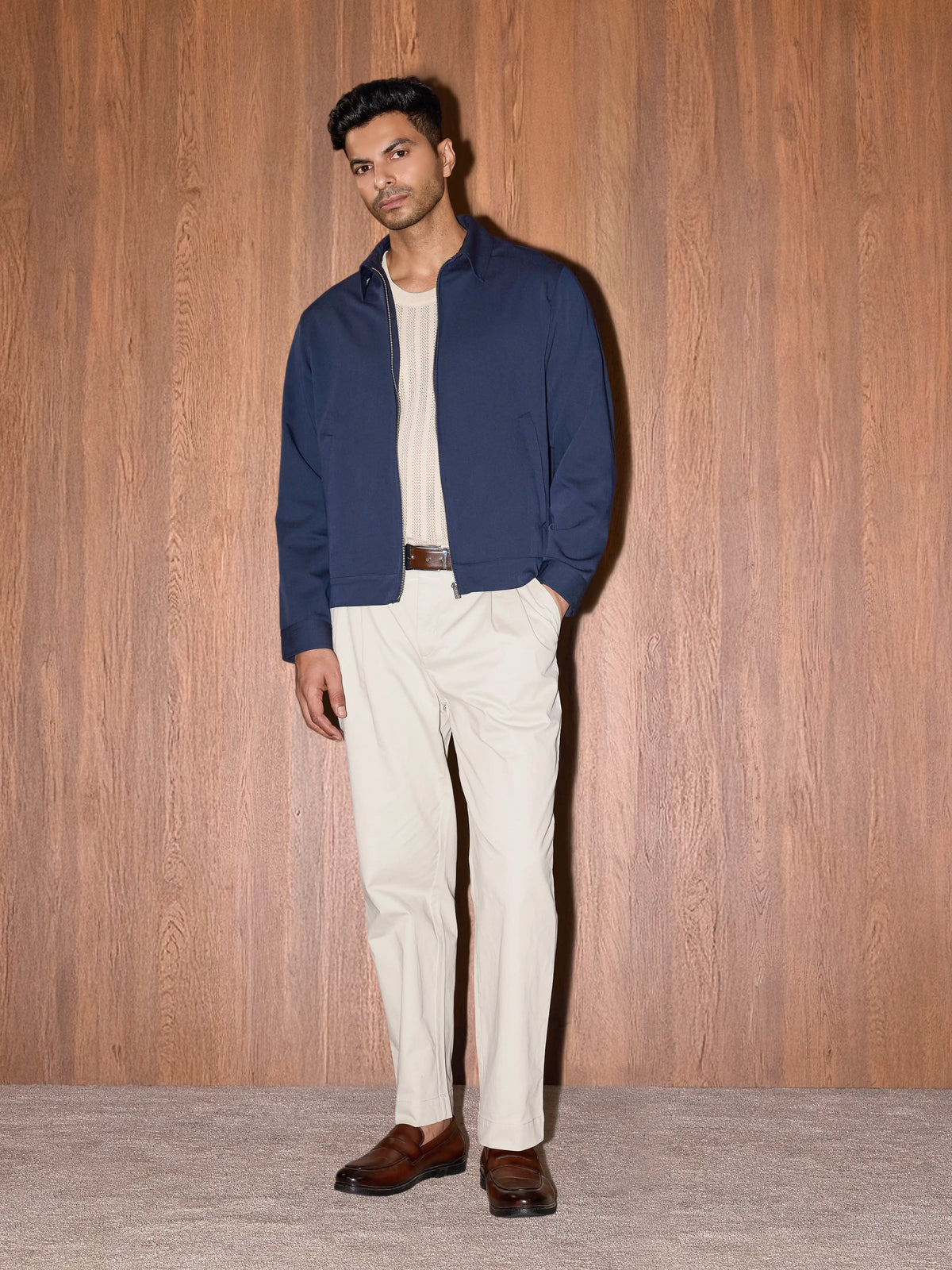 Tribeca Jacket - Midnight Blue - Test
