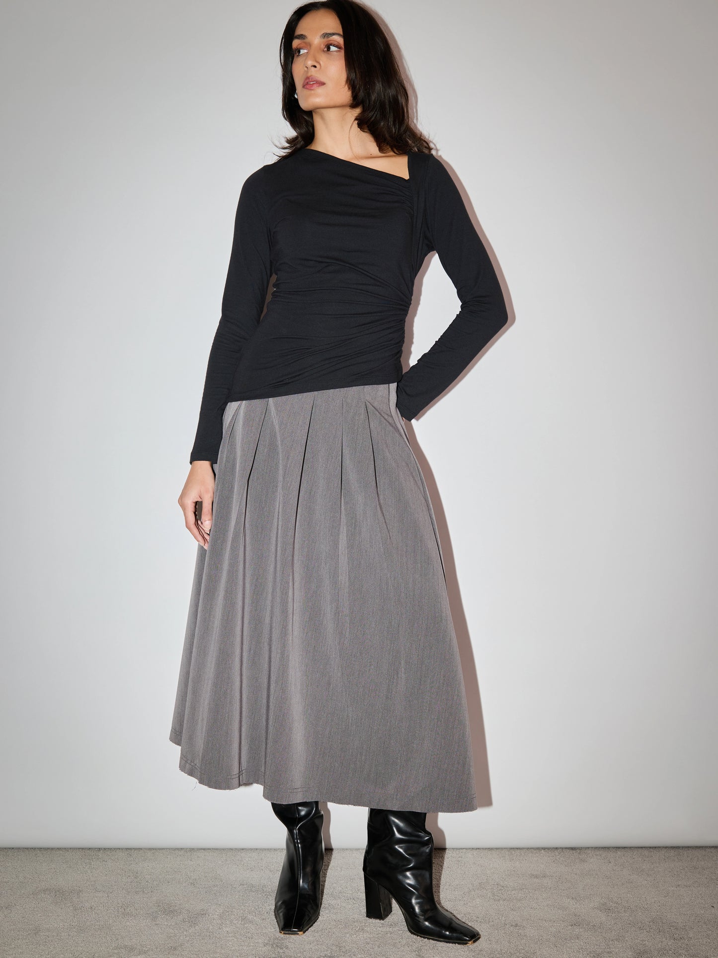 Pleated Skirt