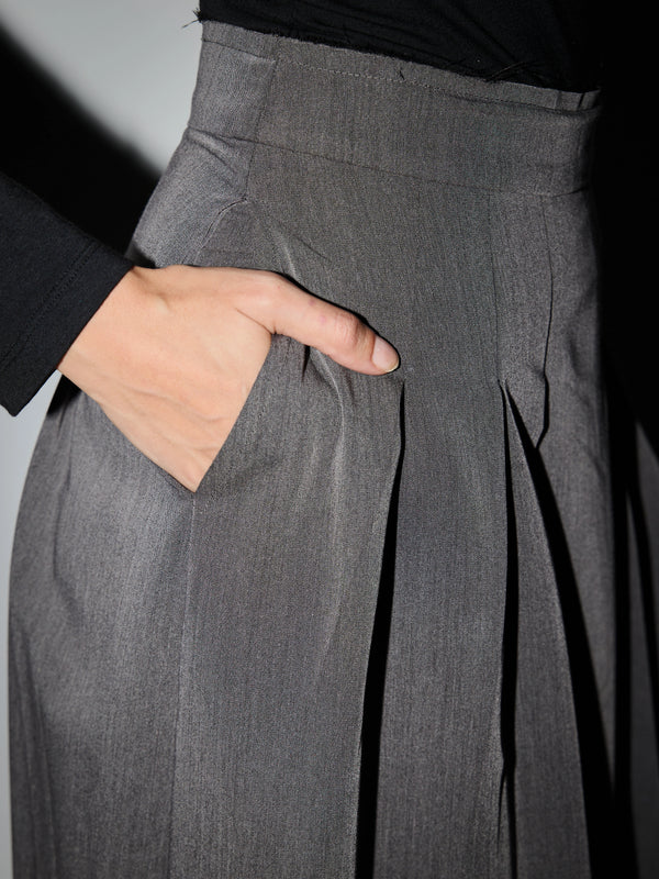 Pleated Skirt in SoftSuit™ Fabric