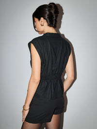 Florence AirLinen™ Top - Black