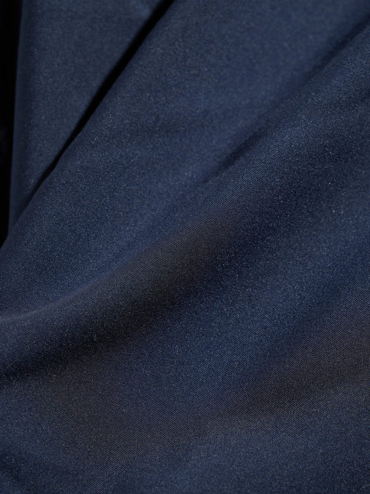 Pleated Skirt in SoftSuit™ Fabric - Navy