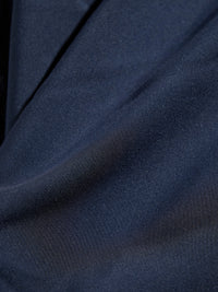 Pleated Skirt in SoftSuit™ Fabric - Navy