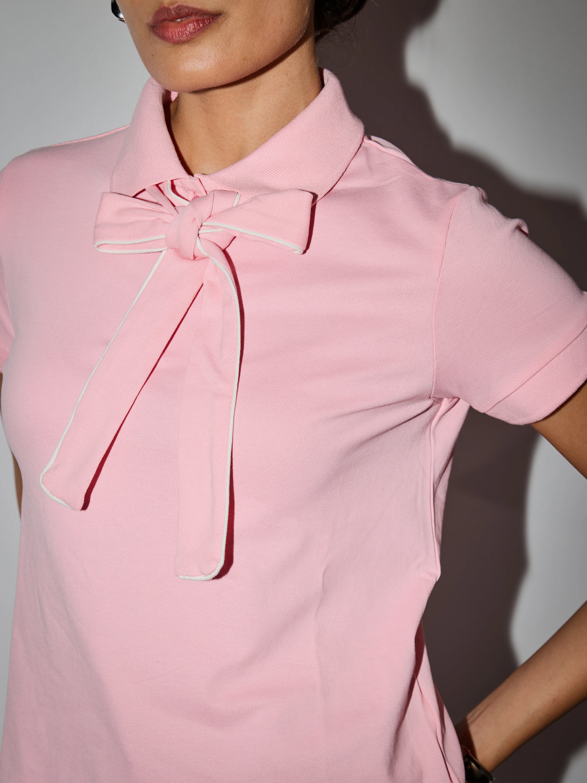 Signature Polo - Blush Pink