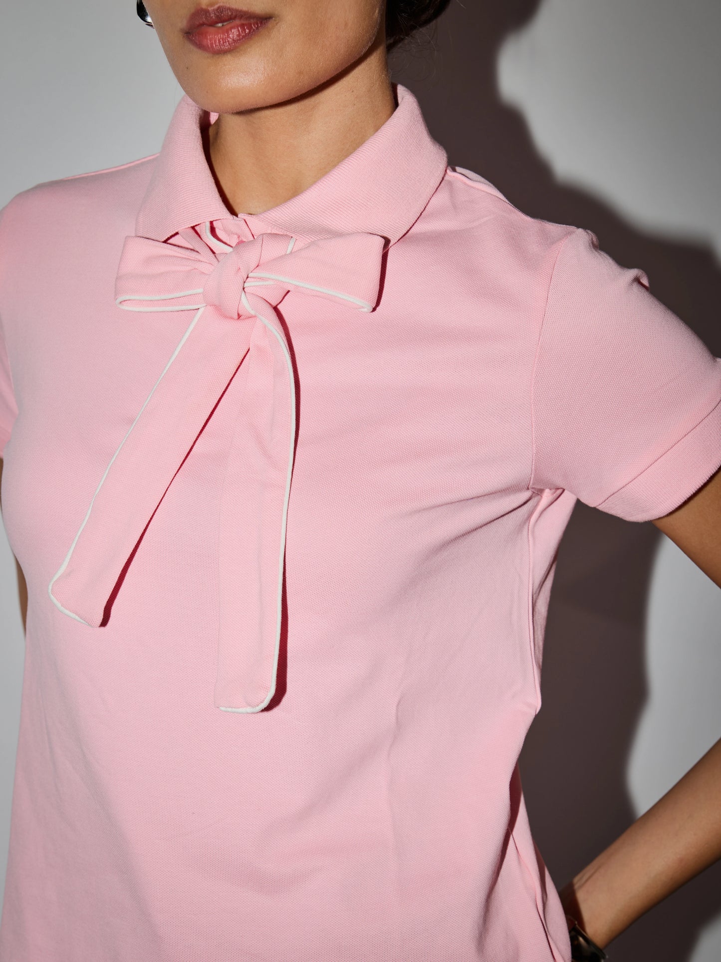 Signature Polo - Blush Pink