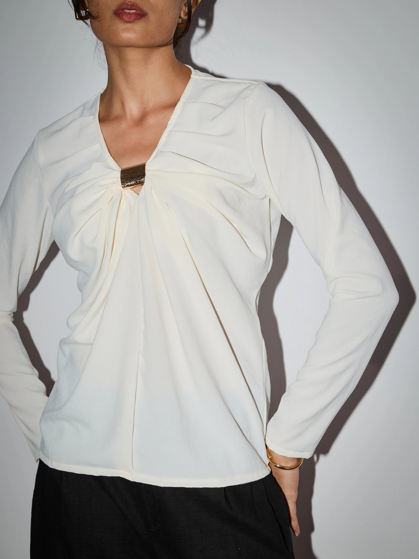 Roseta Top - Milky White