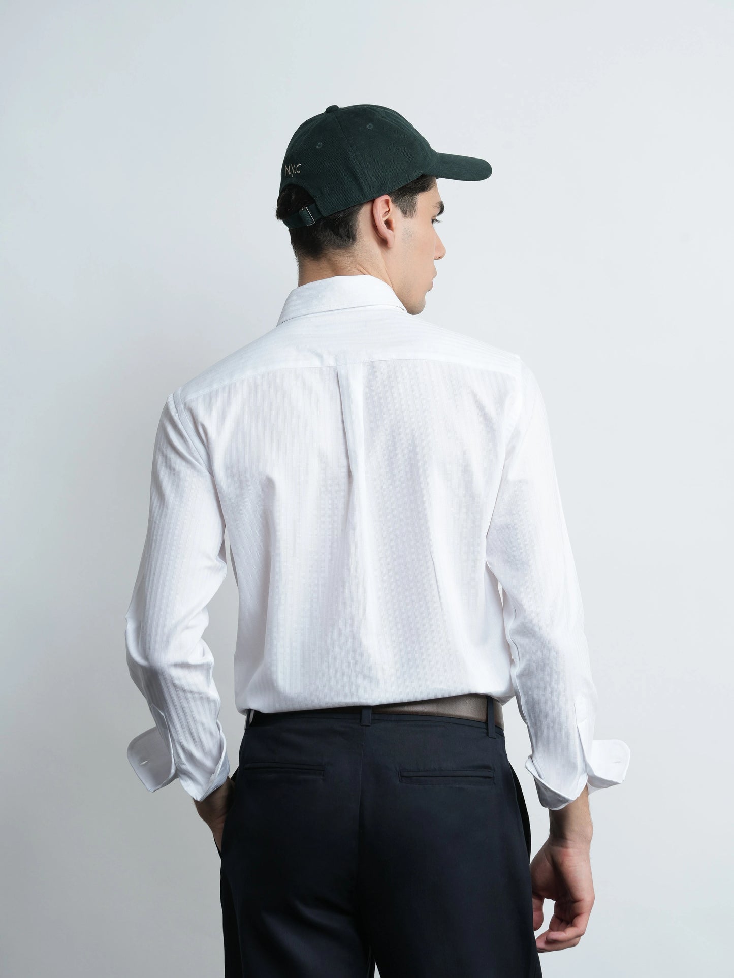 Windsor - Cotton White Slim Fit Shirt
