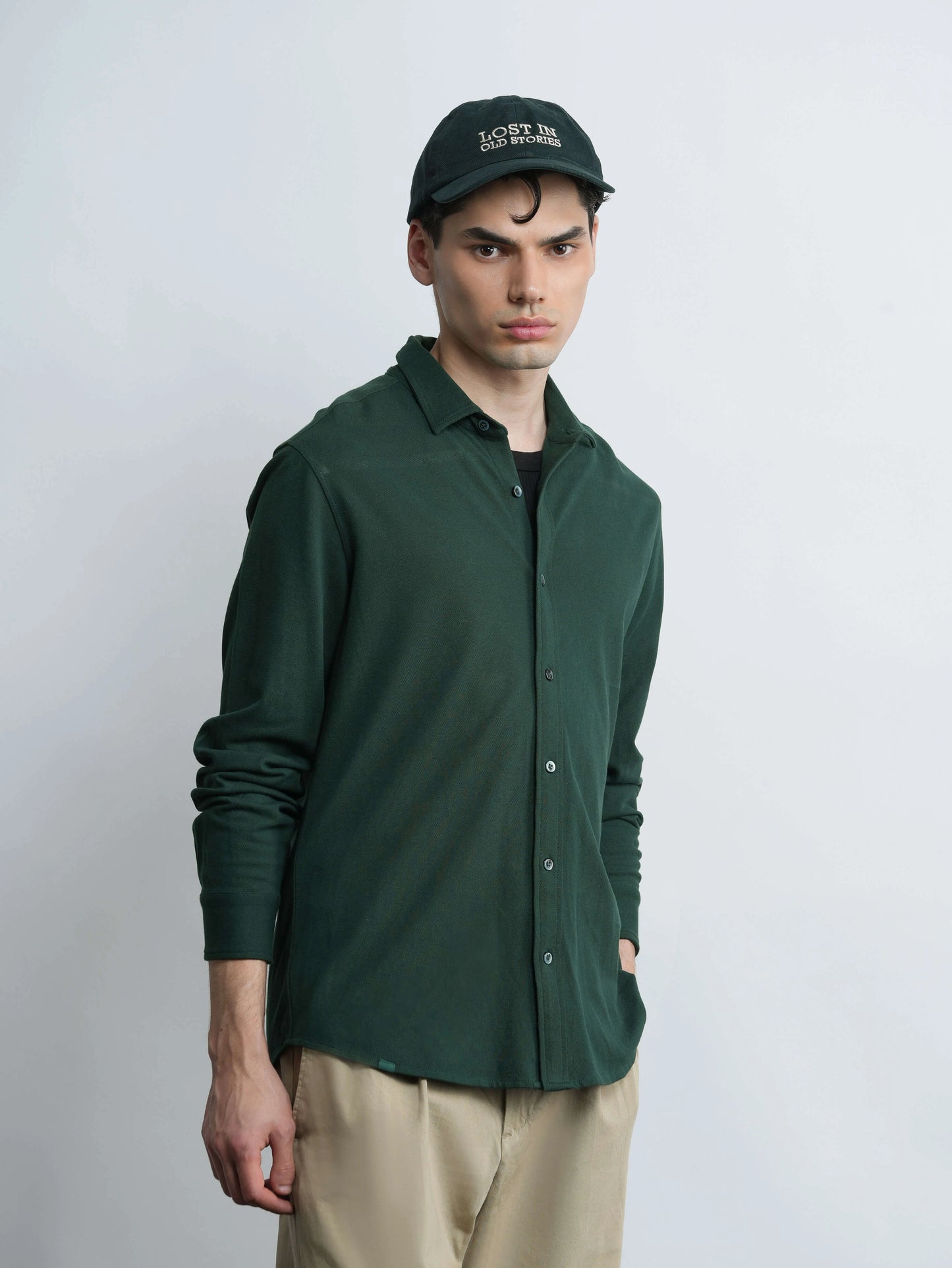 Roberto Knit Shirt - Green