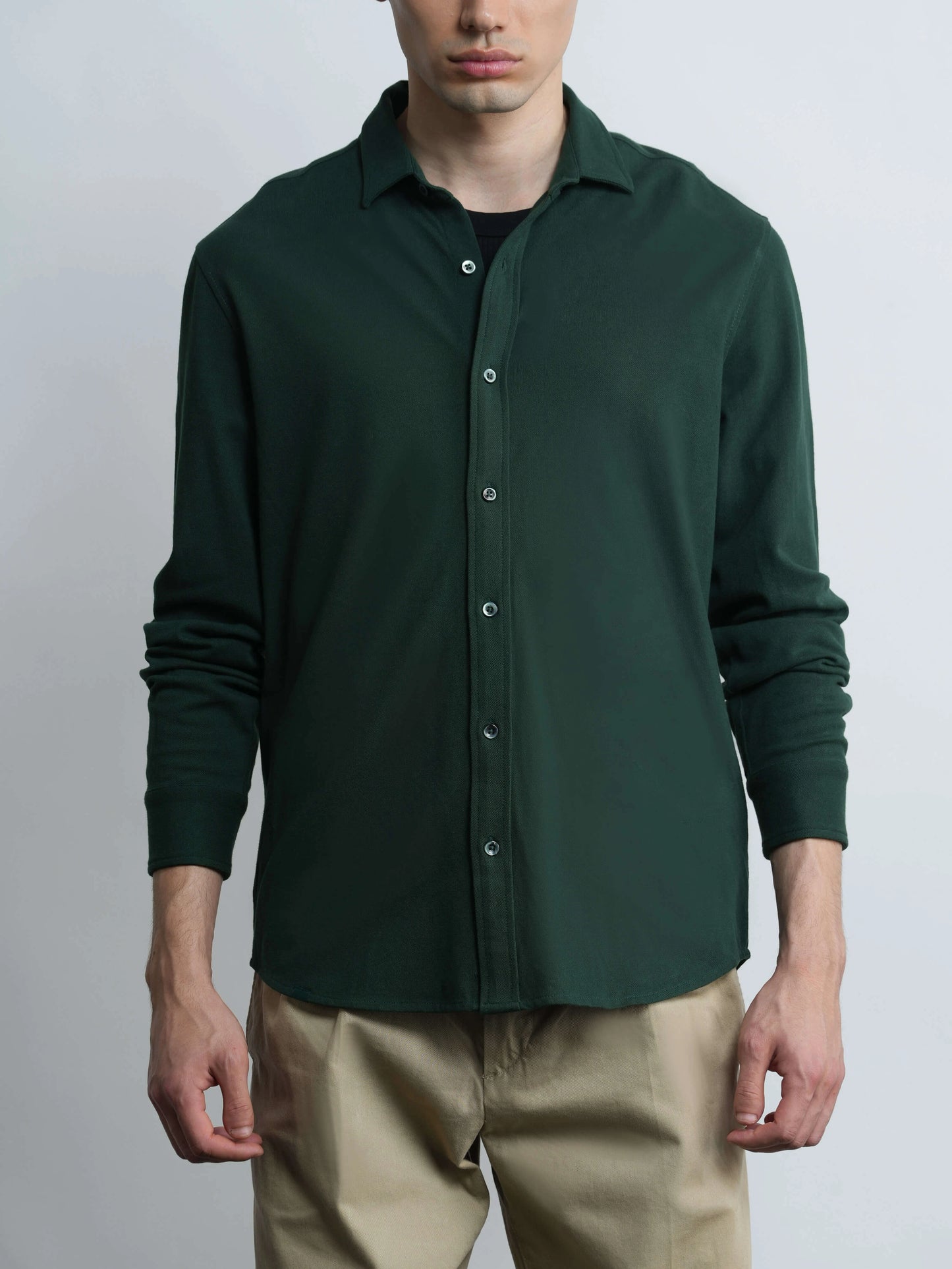 Roberto Knit Shirt - Green