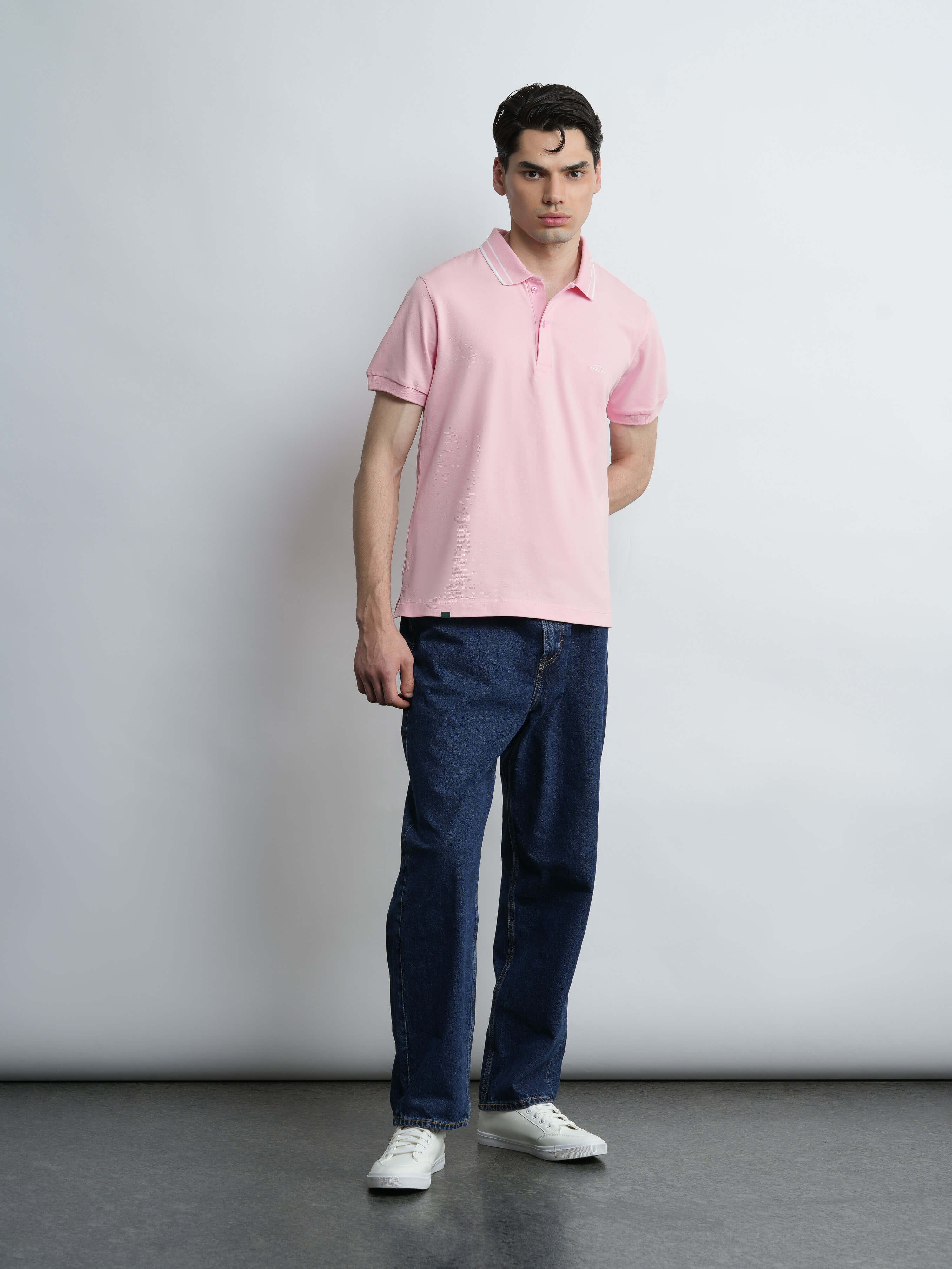 sunday club polo - dusty pink
