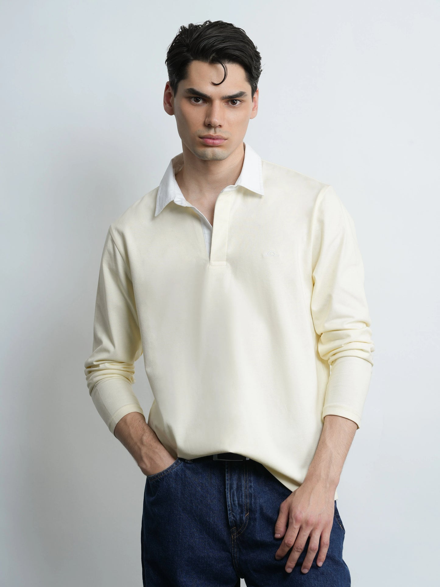 Rugby Polo - Butter Yellow