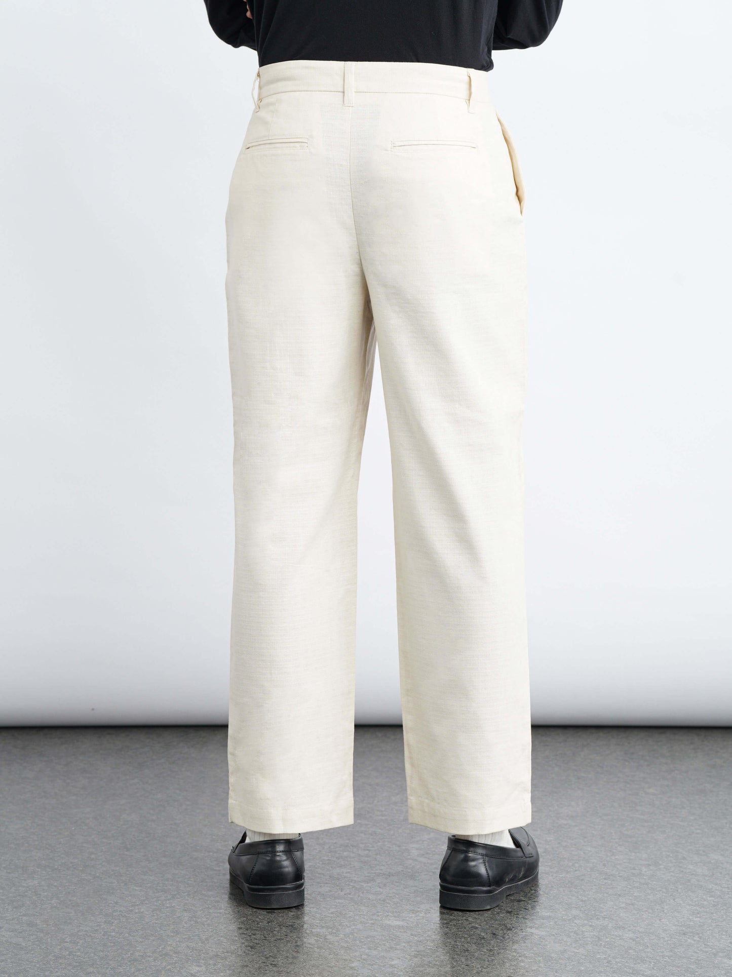 Harbor Drawstring Pants - Cream