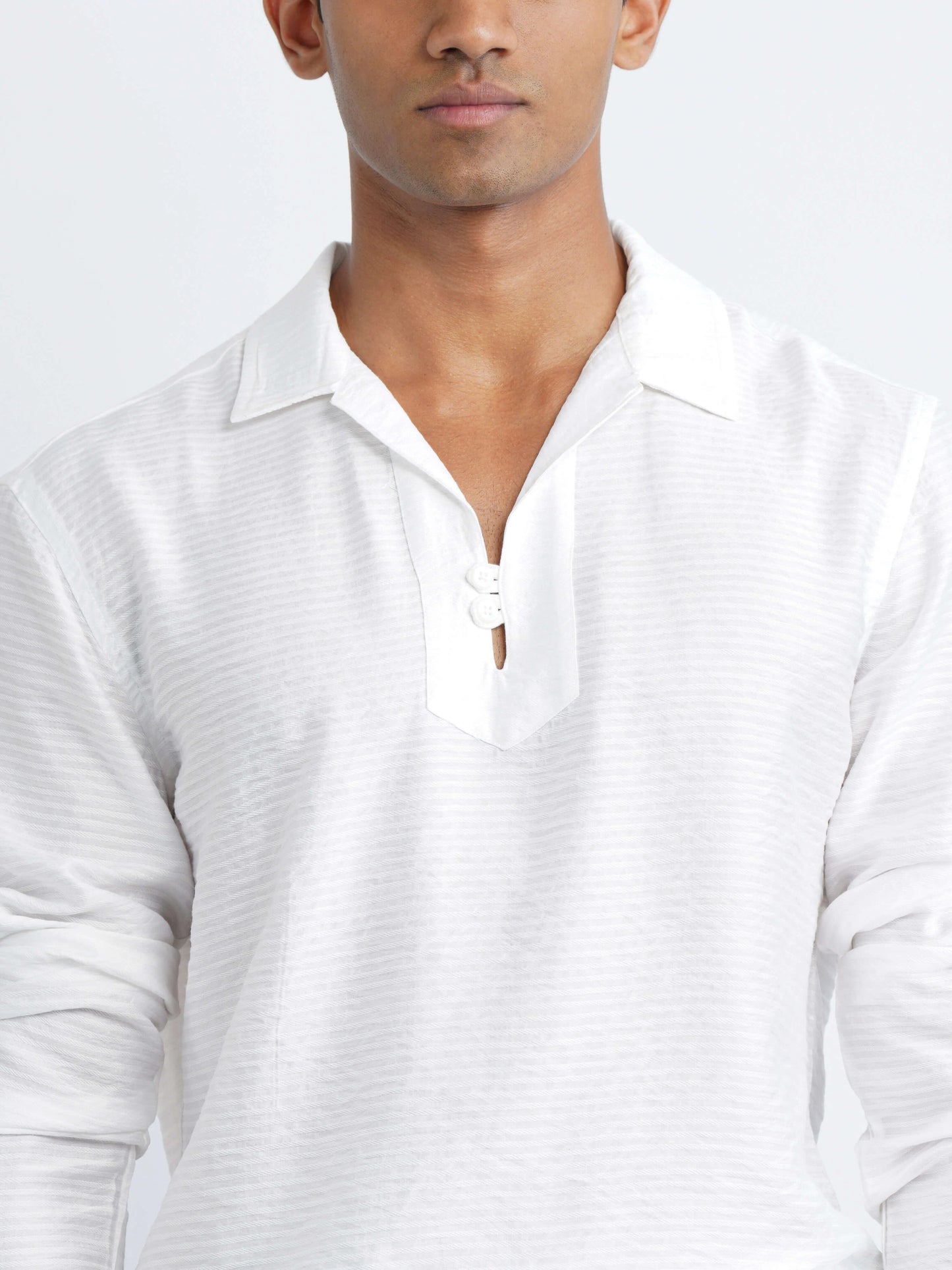 Vantage - White Relaxed Fit Shirt