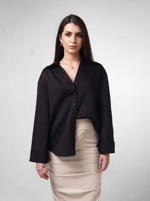 Belle Sleeve Cotton Shirt