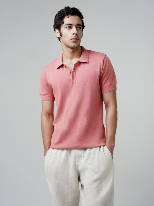 The Summer Polo Dusty Pink