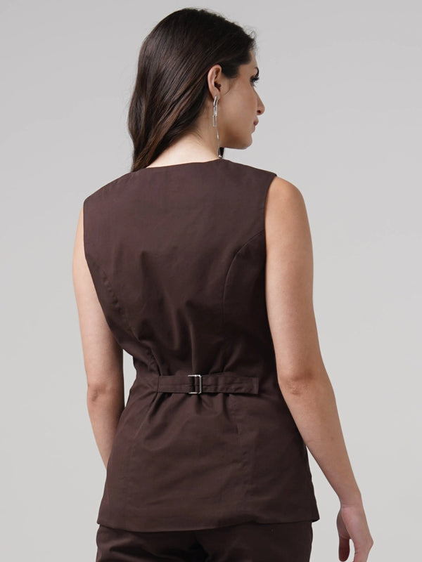 Atelier Waistcoat - Mocha