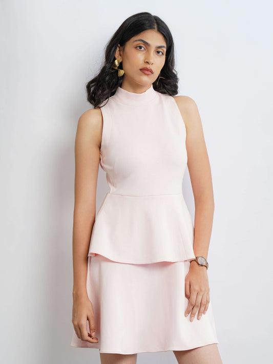 Serena Mock Neck Knit Dress