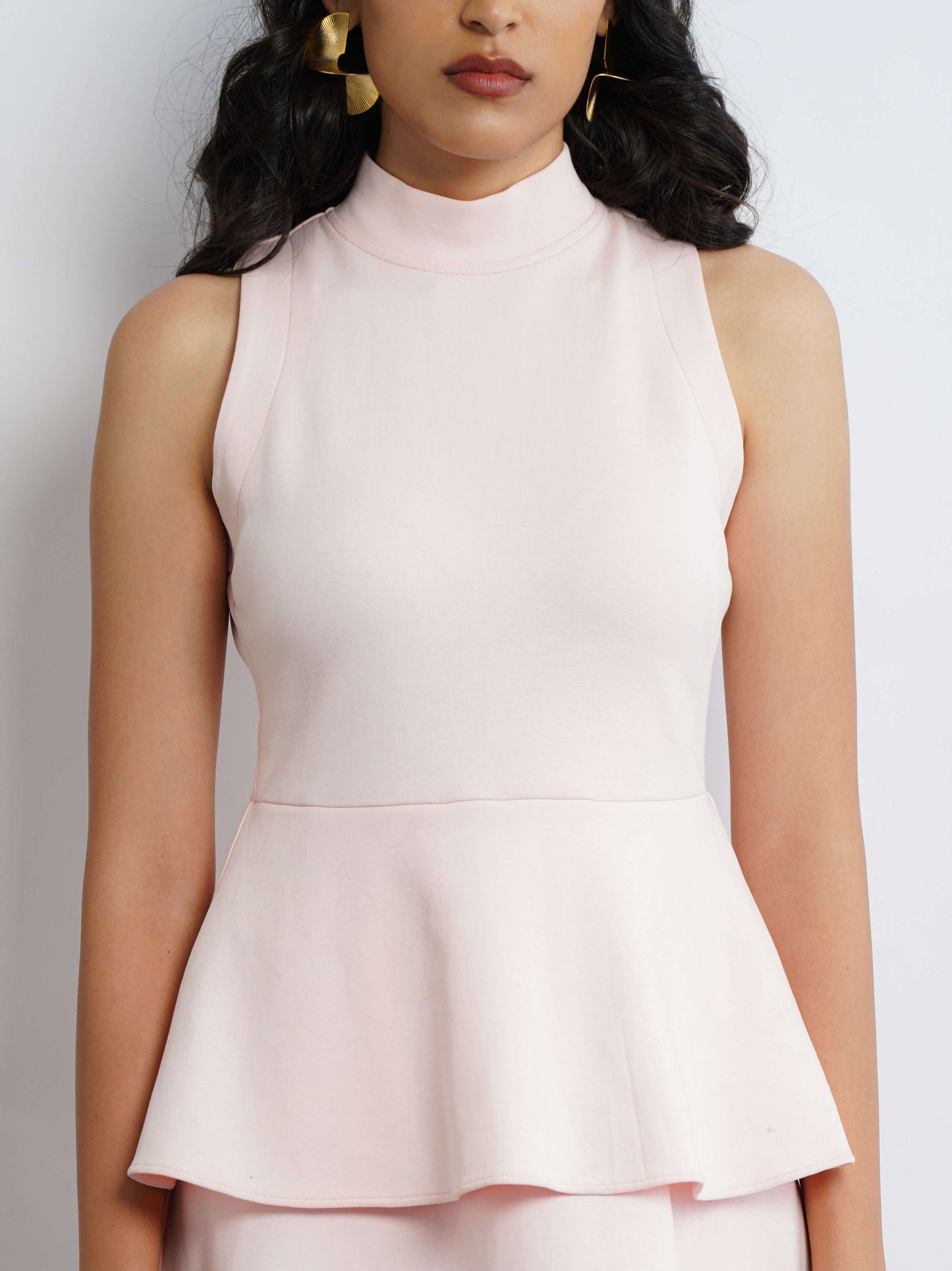 Serena Mock Neck Knit Dress