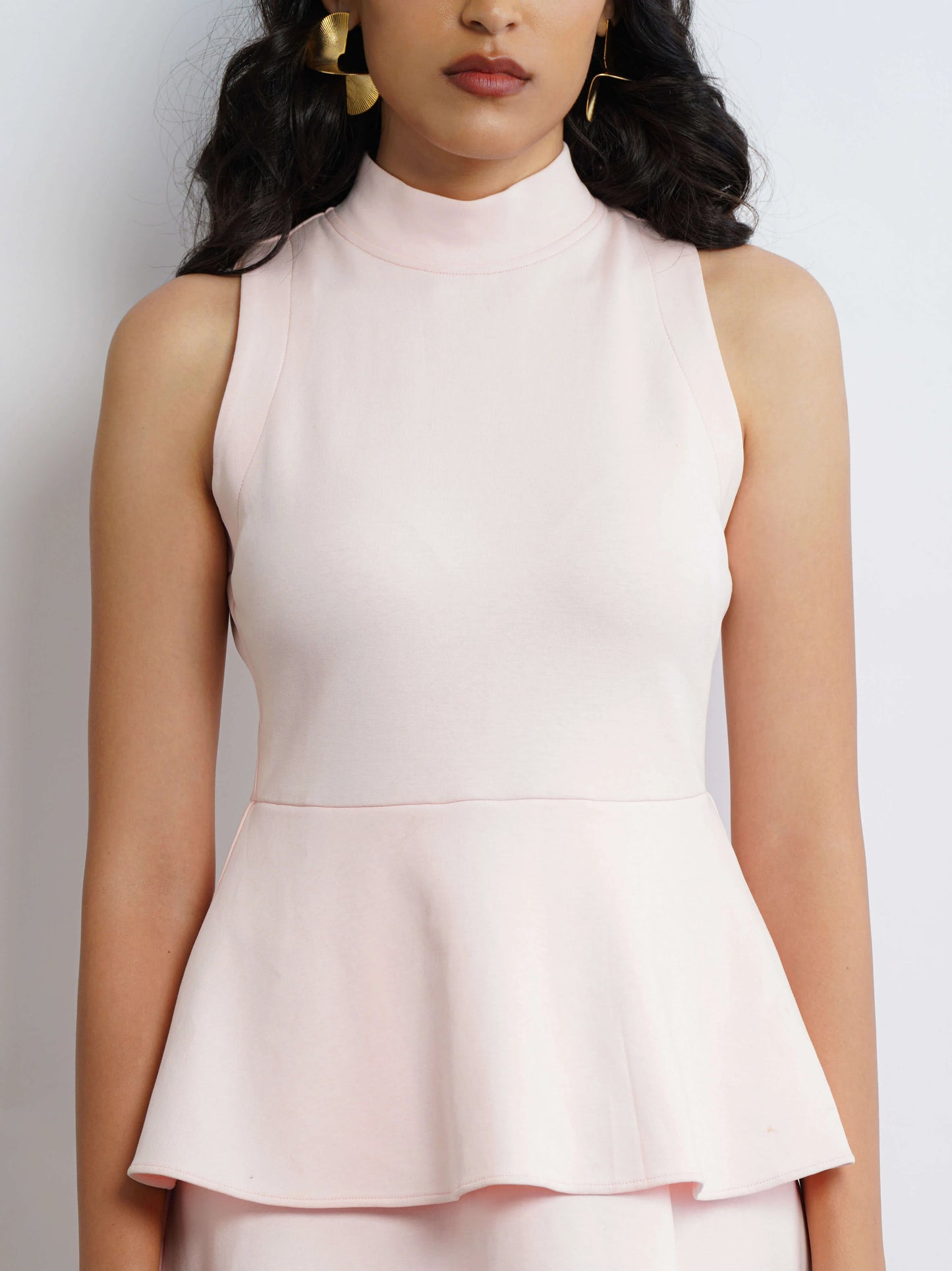 Serena Mock Neck Knit Dress