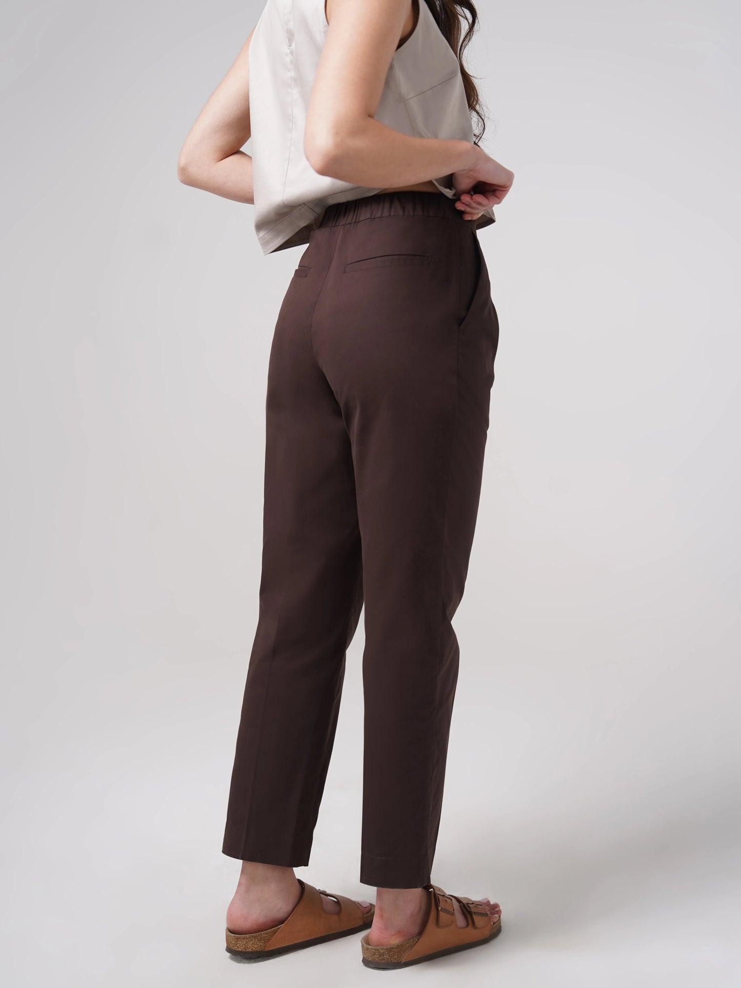 Atelier Ankle Pants - Mocha