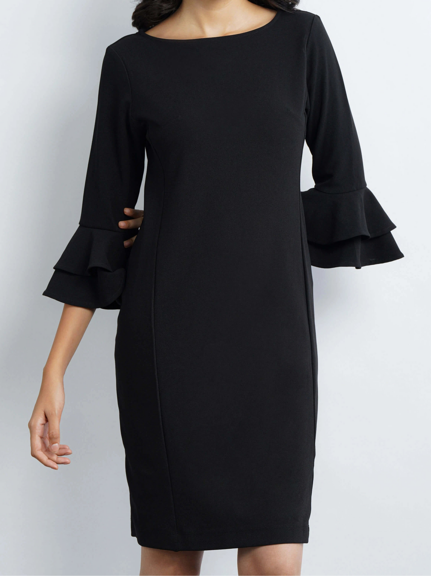 Ralph Frill Knit Dress