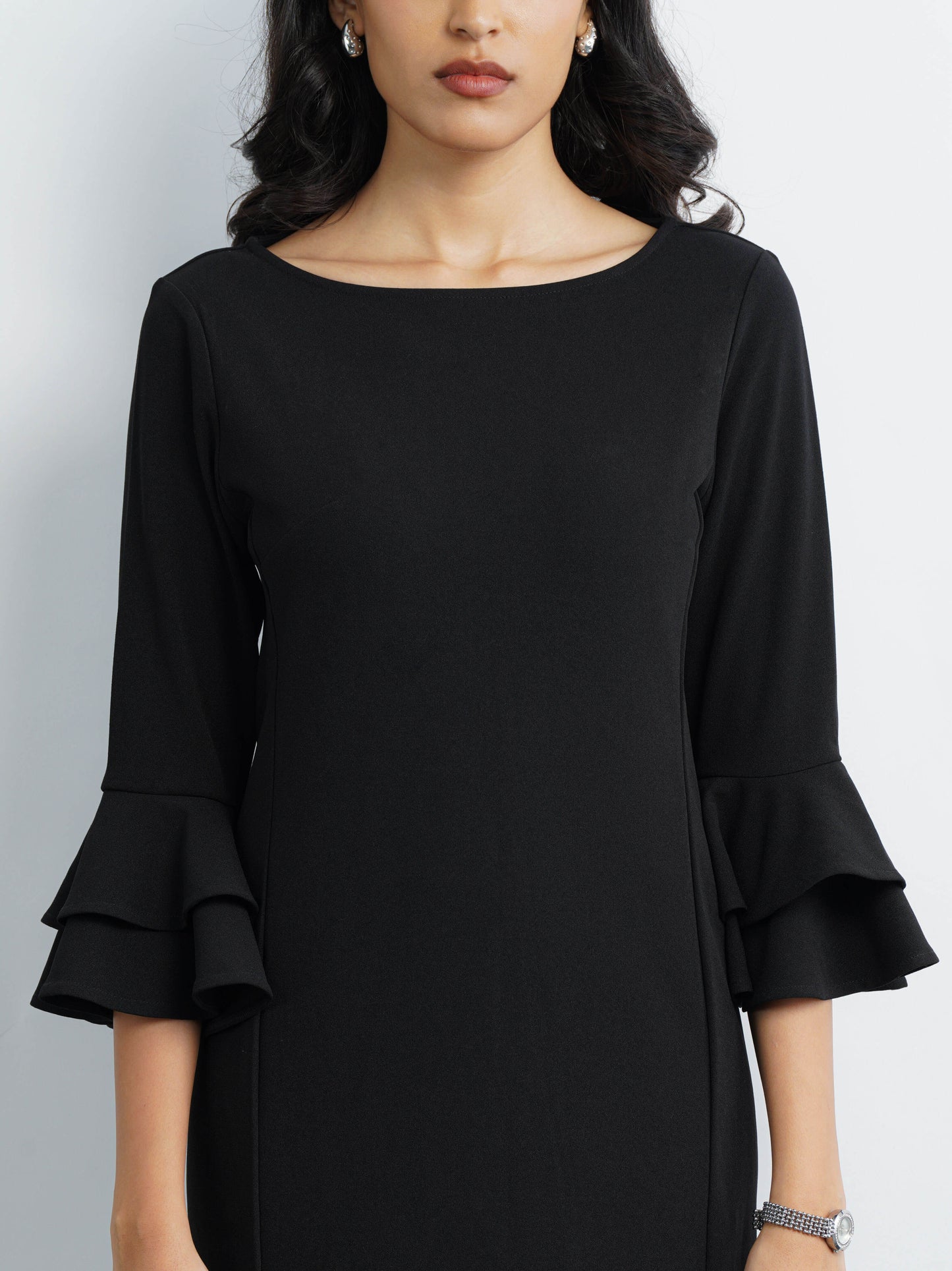 Ralph Frill Knit Dress
