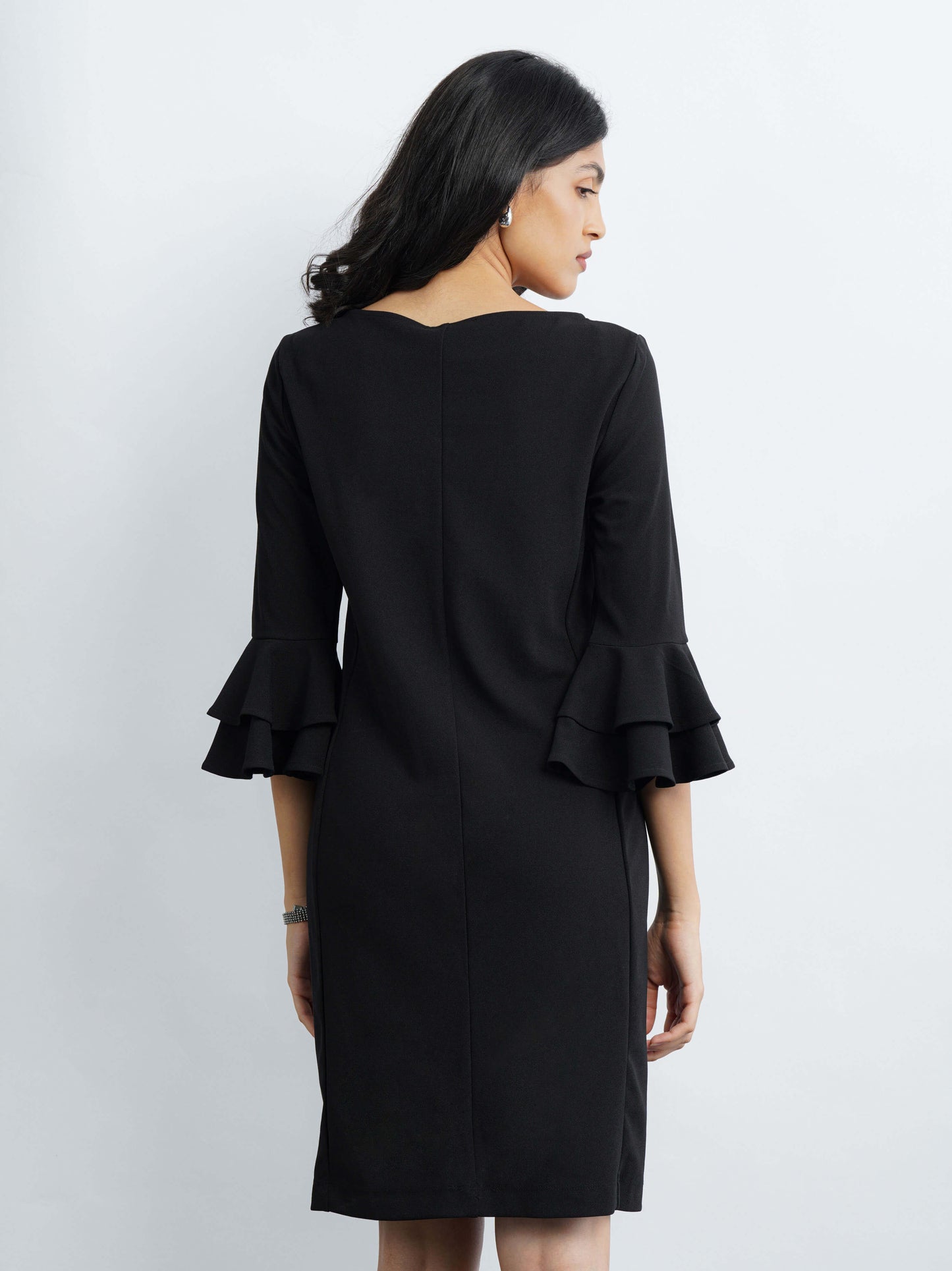 Ralph Frill Knit Dress