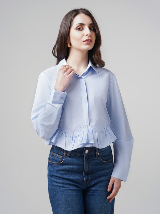 Naomi Ruffle Shirt