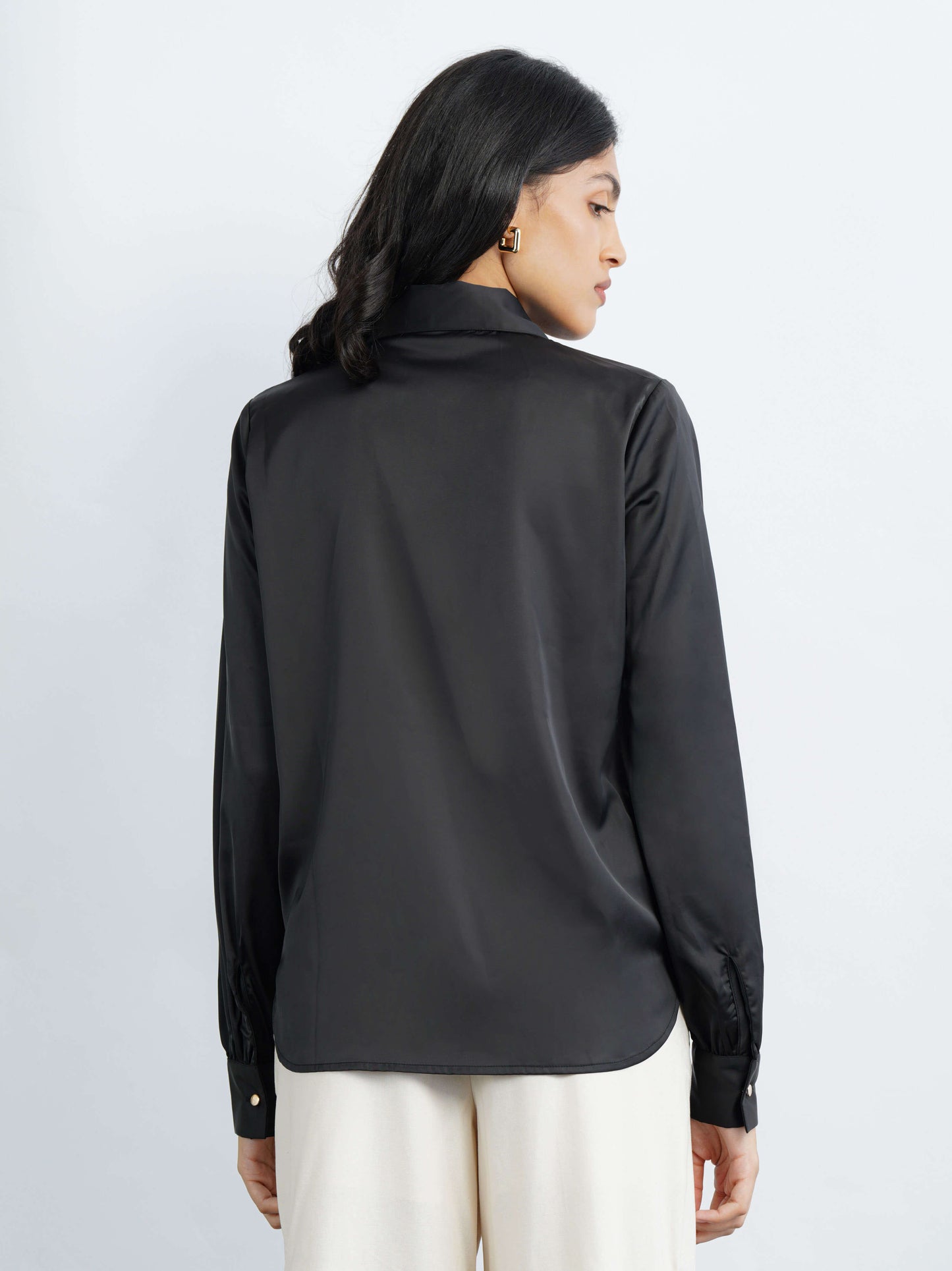Elevated Vintage Satin Shirt
