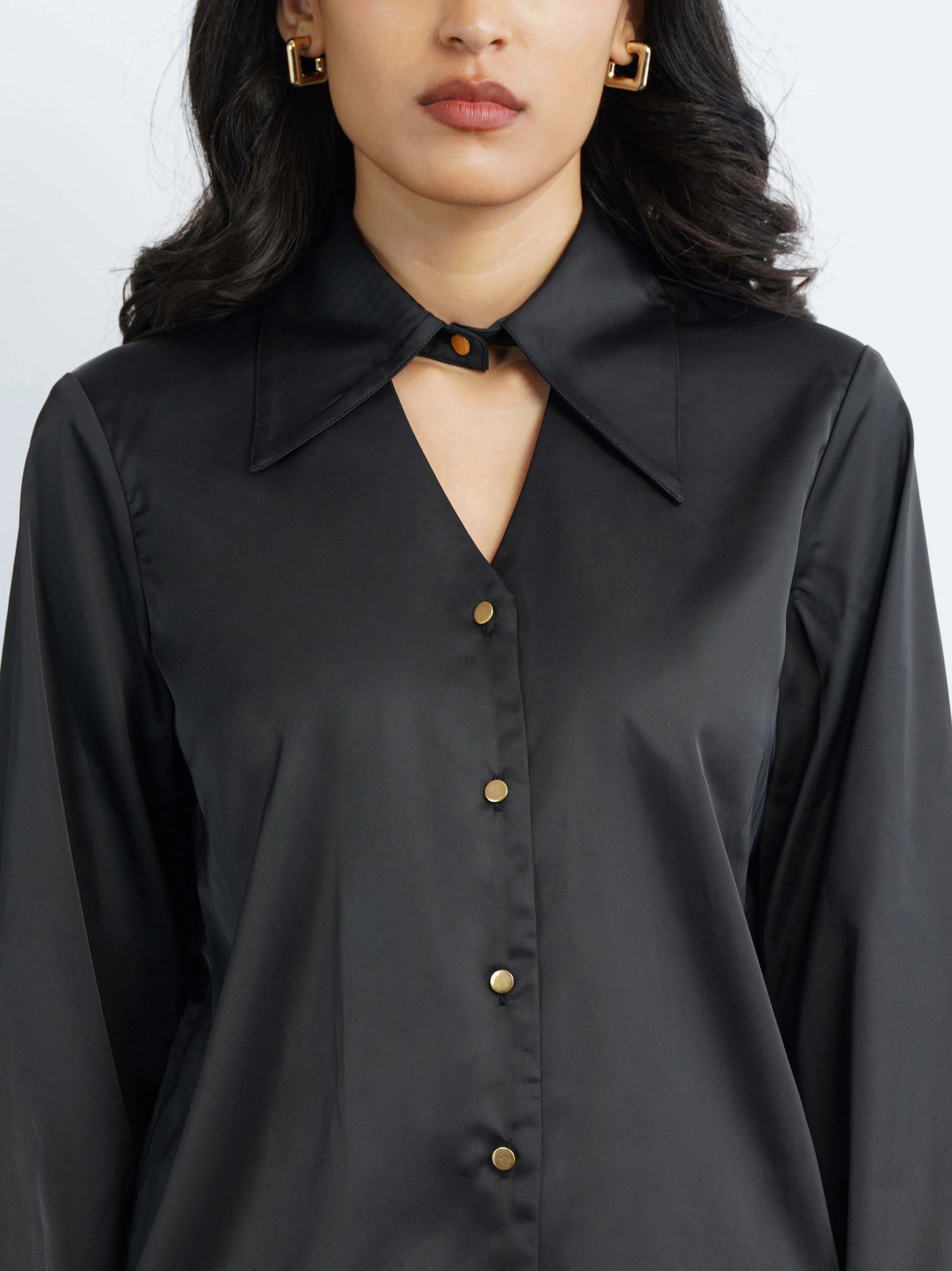 Elevated Vintage Satin Shirt