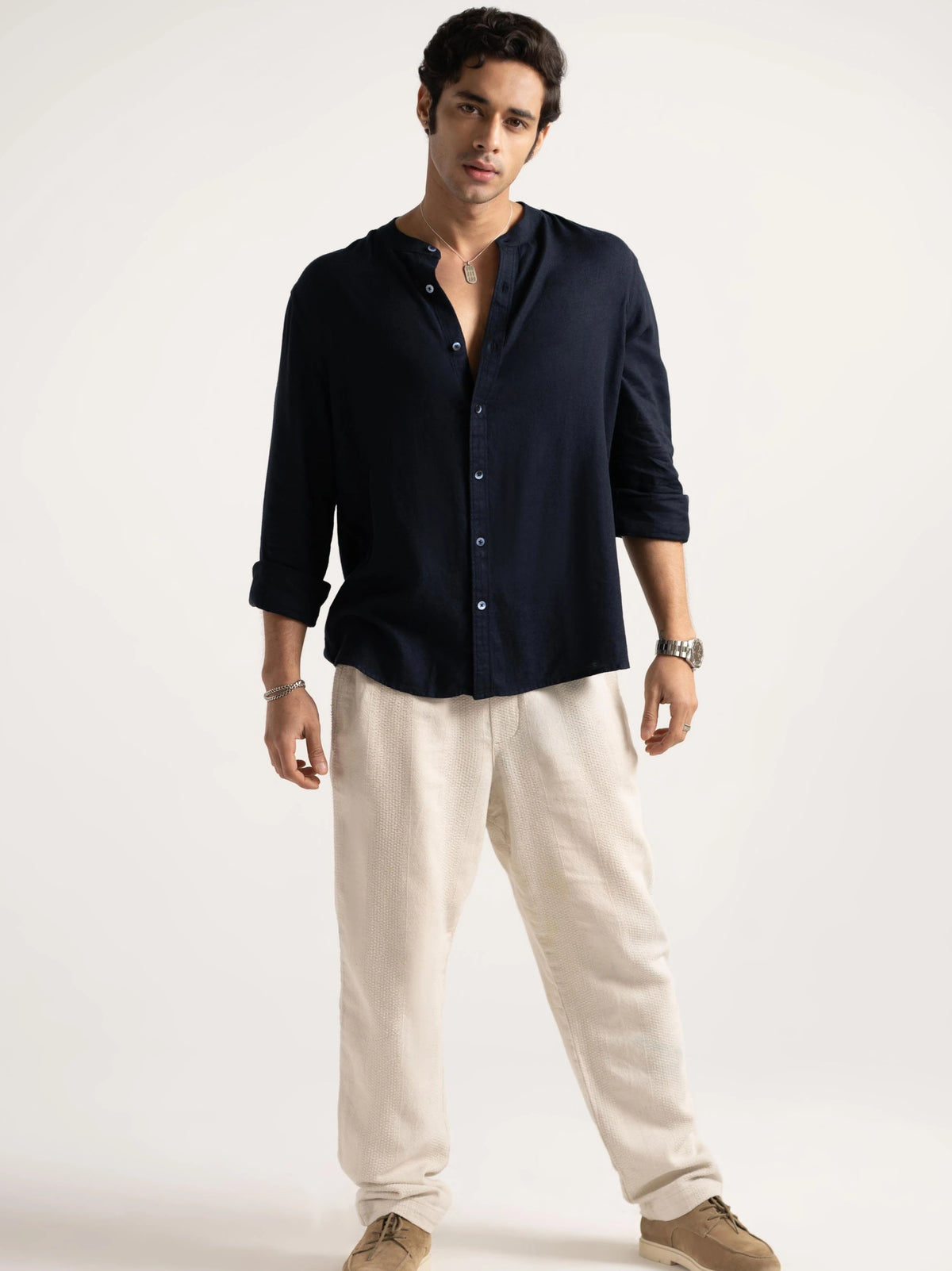 Mandarin AirLinen™ - Navy