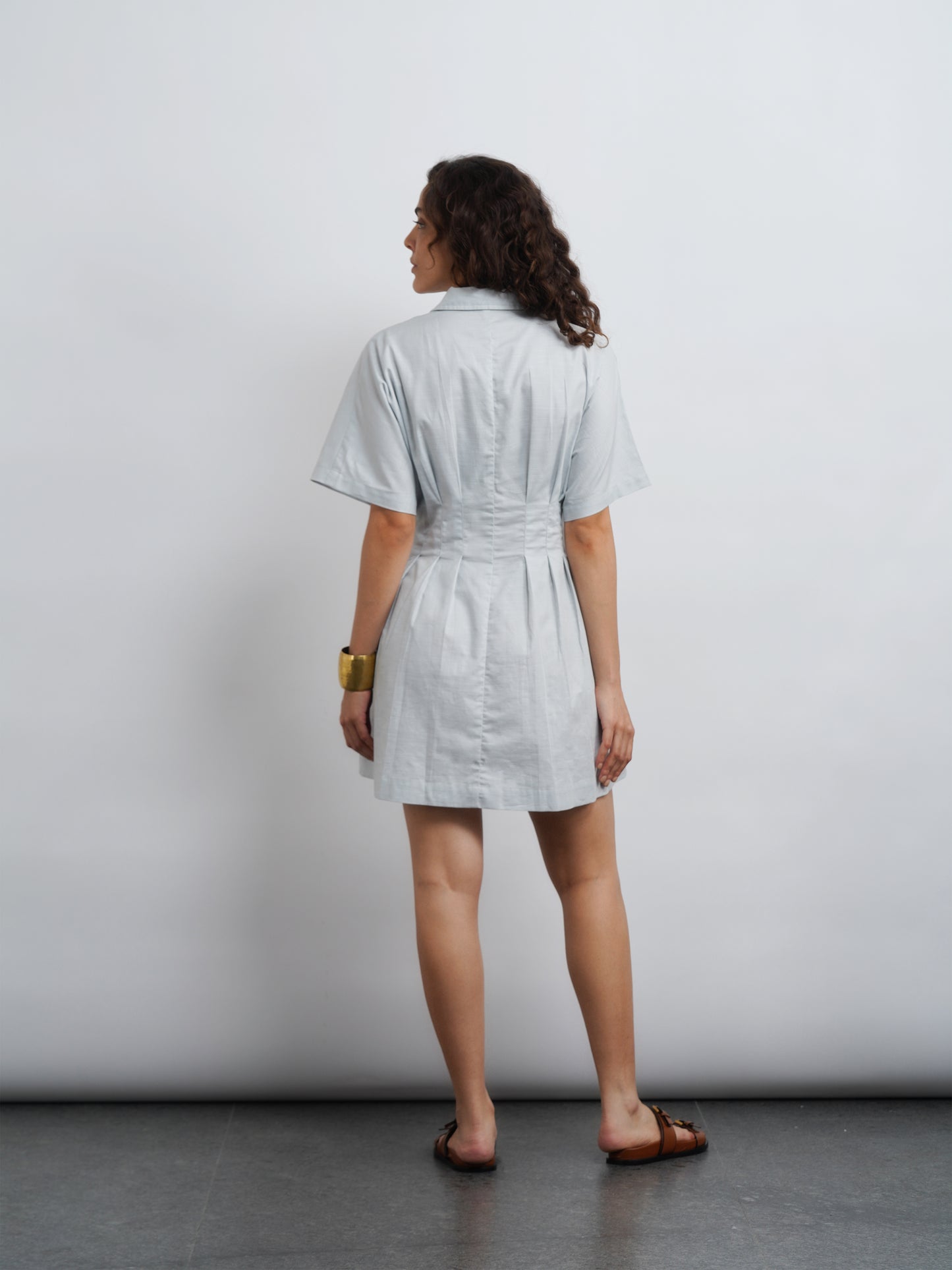 Midtown Dress - Sea Smoke