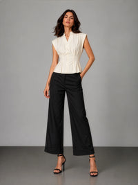 Florence AirLinen™ Top - Cream