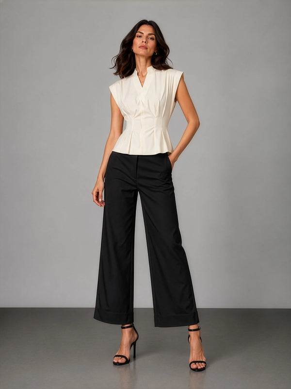 Florence AirLinen™ Top - Cream