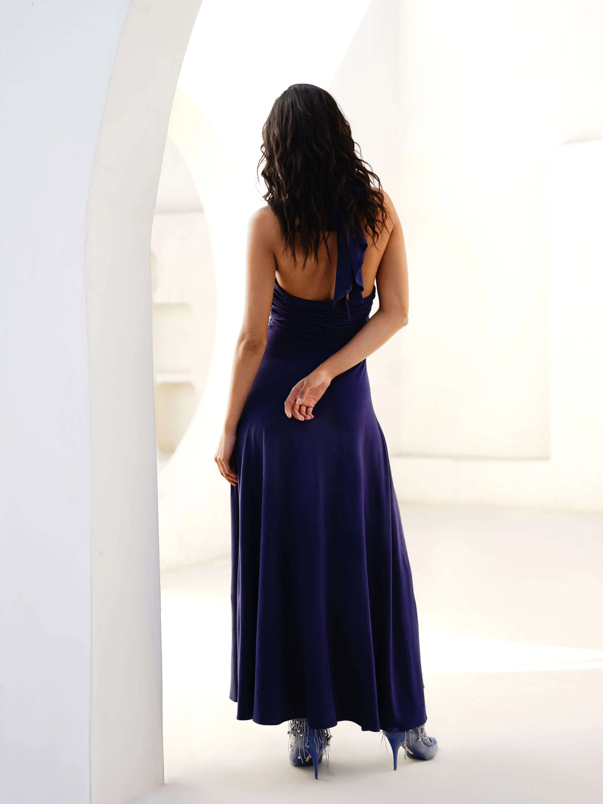Abigail Halter Knit Dress