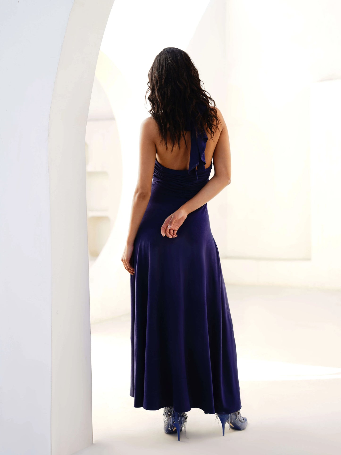 Abigail Halter Knit Dress
