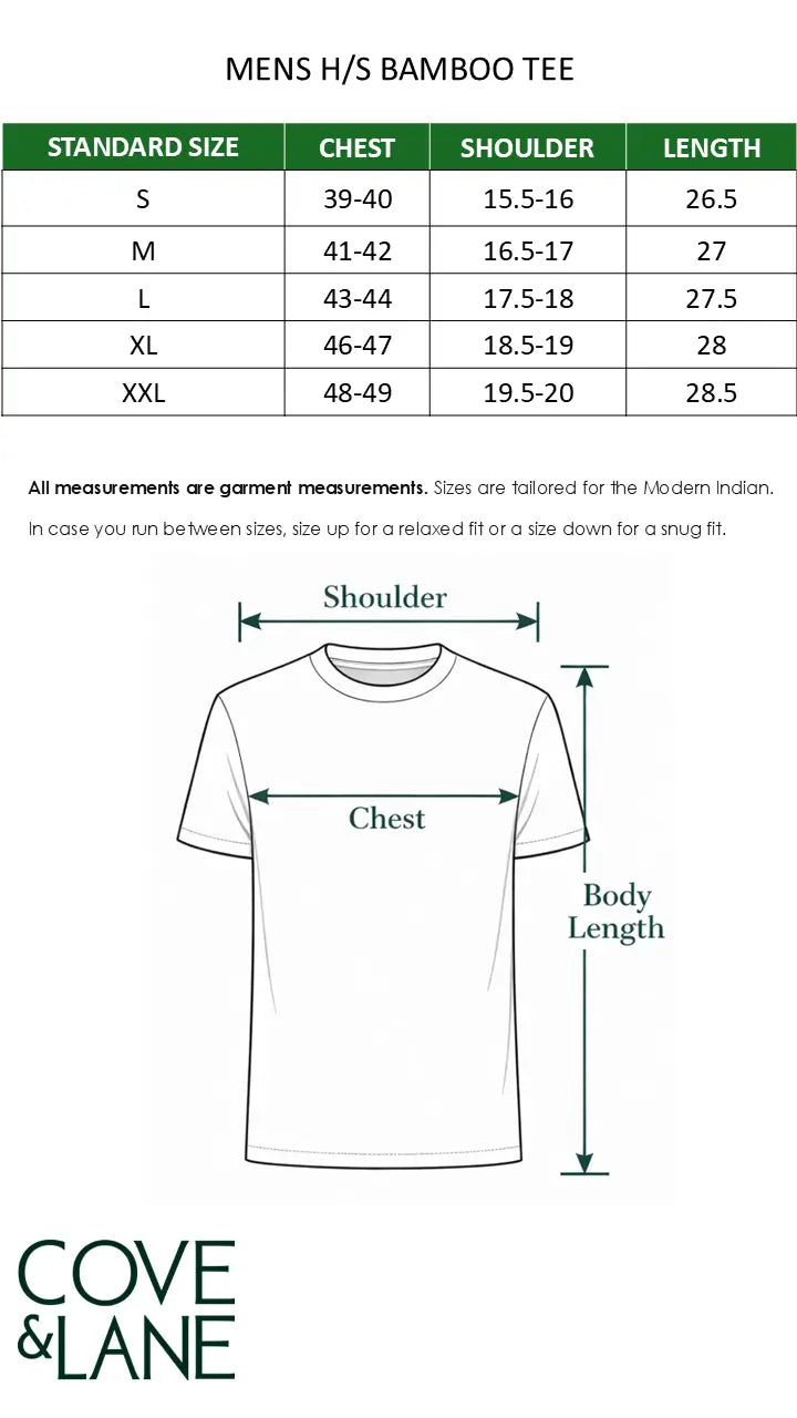 bamboo softdrape™ cotton tee - navy