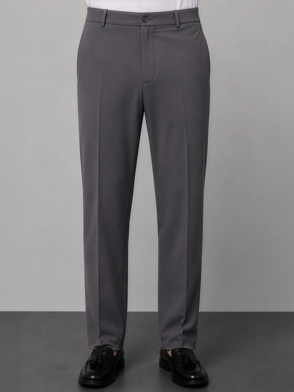 8-Way Stretch Pants in SoftSuit Fabric™ - Stone Grey