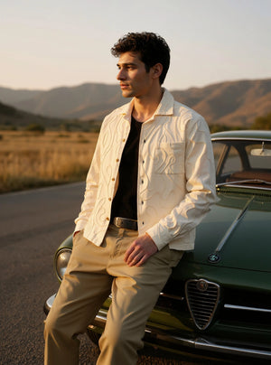 The Lennox Jacquard Shacket