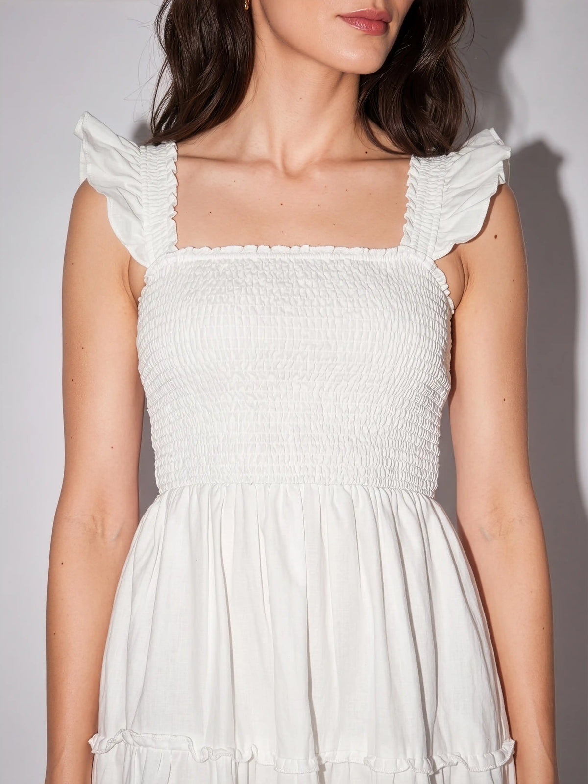 Nolita Cotton Frill Dress