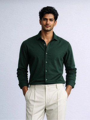 Roberto Knit Shirt - Green