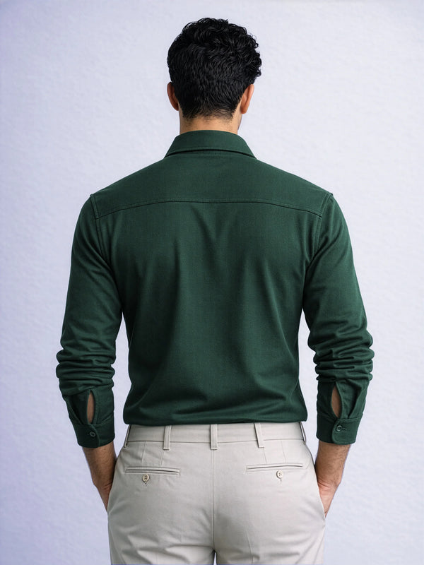 Roberto Knit Shirt - Green