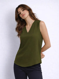 Classic CrepeSway™ Top - Olive