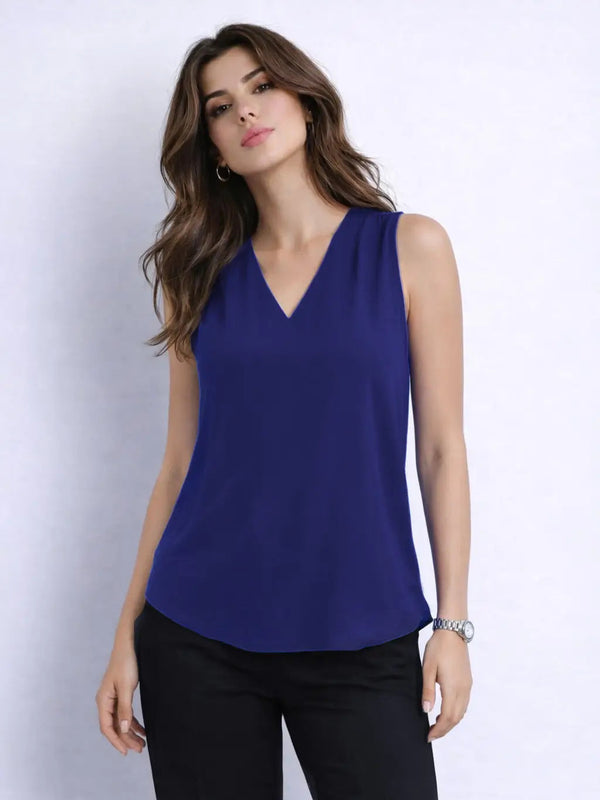 Classic CrepeSway™ Top - Cobalt Blue